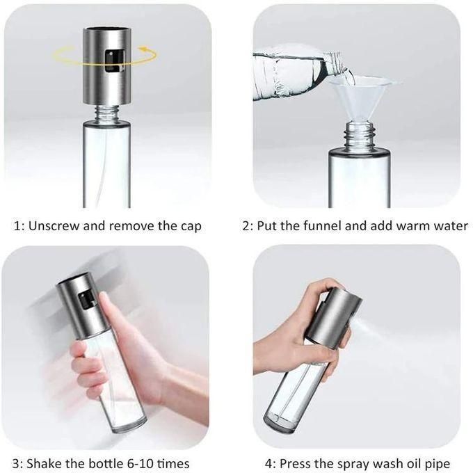 Multipurpose Kitchen Vinegar,Oil Spray Bottle Salad BBQ Kitchen Baking Roasting Cooking Glass Olive Oil Sprayer for Cooking Oil Sprayer Bottle Cooking Baking Vinegar Mist Sprayer