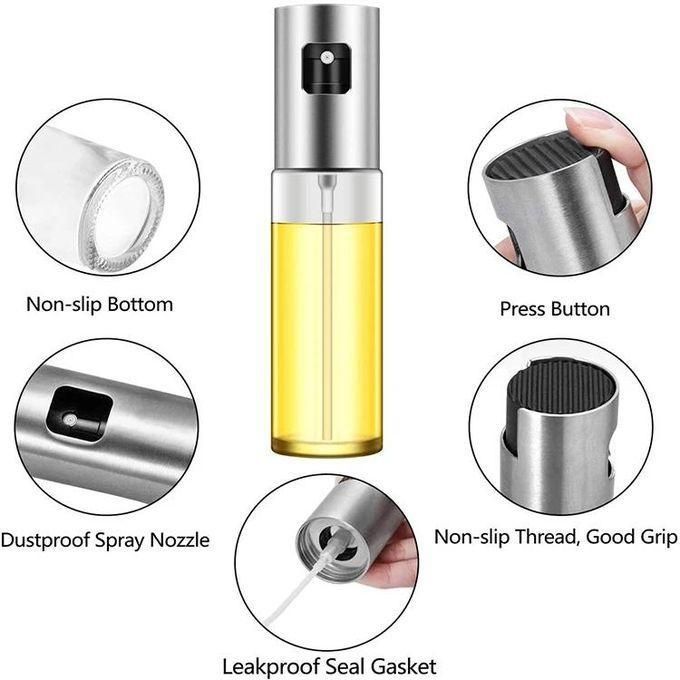 Multipurpose Kitchen Vinegar,Oil Spray Bottle Salad BBQ Kitchen Baking Roasting Cooking Glass Olive Oil Sprayer for Cooking Oil Sprayer Bottle Cooking Baking Vinegar Mist Sprayer