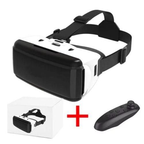 VR SHINECON VR Shinecon VR Box Headset - White, 40mm Lens, Fits 4.7-6.53" Phones