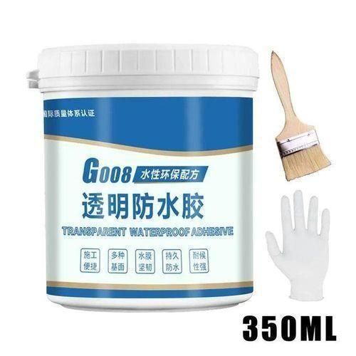 300 Grams Roof Water Leakage Solution / Waterproof Sealant Glue / Water Leakage Solution / Waterproof Coating / Transparent Crack Seal / Liquid Rubber for Waterproofing