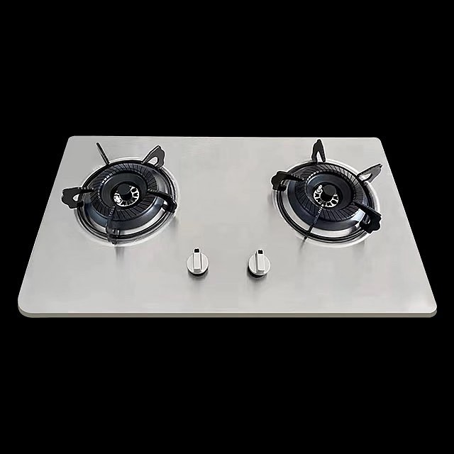GAS COOKER | Hob Cooker - 2 Burner Amaze Stainless Steel Hob Cooker, Durable stainless steel body for long-lasting use, High-efficiency powerful gas burners for fast cooking.