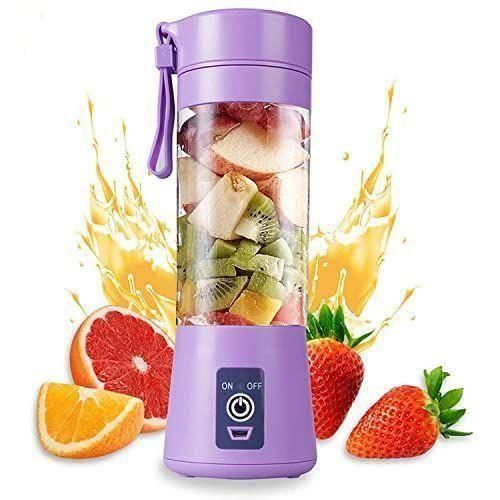 380ml USB Portable Rechargeable Hand Blender - Very suitable for making nutritious single-serve smoothies, juice blends, mixed fruits, and vegetables, coffee, protein shakes, milk powder,& baby food
