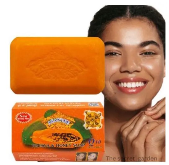 Original Asantee Papaya And Honey Anti Acne Soap - 125g Nourishing, Natural Skincare for Smooth & Glowing Skin Asante soap, .🔥🔥🔥 Limited offer only best quality and best products