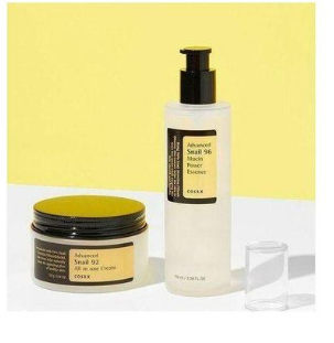 🔥🔥🔥 Limited wholesale offer only best quality and best products
Cosrx Advanced Snail 96 Mucin Power Essence + Snail 92 All In One Cream