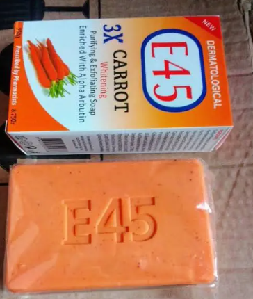 E45 3X Carrot Whitening Anti-Acne Soap 250g
🔥🔥🔥 Limited wholesale offer only best quality and best products