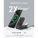 MagGo Wireless Charging Station (Foldable 3-in-1)