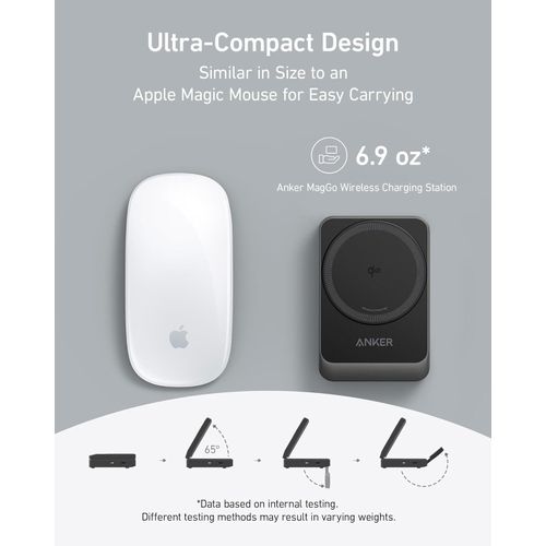MagGo Wireless Charging Station (Foldable 3-in-1)
