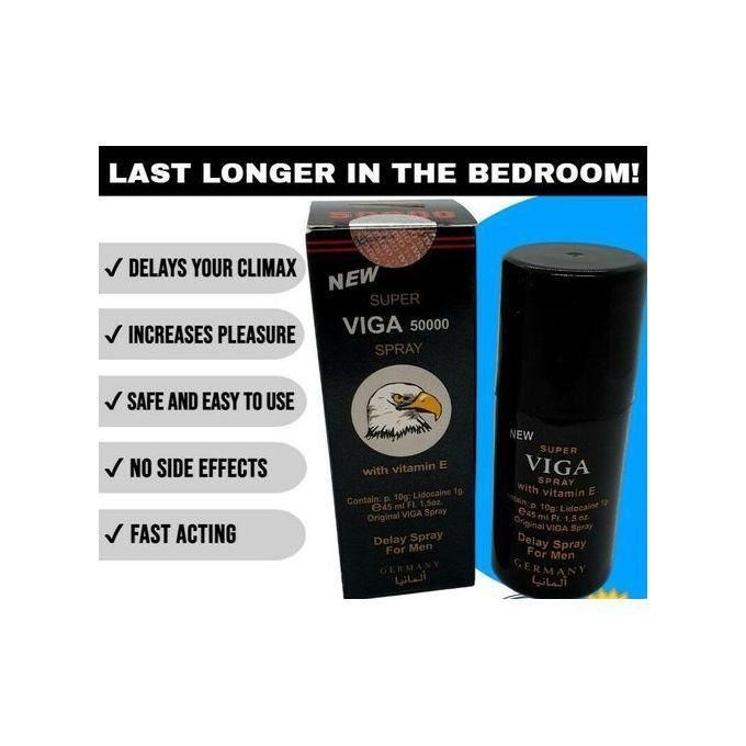 Viga Delay Spray Lasting 60 Minutes Long Delay Ejaculation & Penis Enlargement 50000 Sex Extend Orgasm