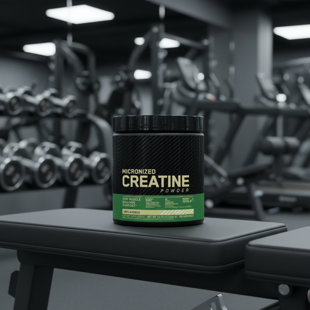 Micronized Creatine Monohydrate Powder 100% Pure 300g (60 Servings, 5g/Serving) Muscle Builder Growth Enhancer Sports Supplement Post / Pre Workout Exercise Recovery for Performance Support and Muscle