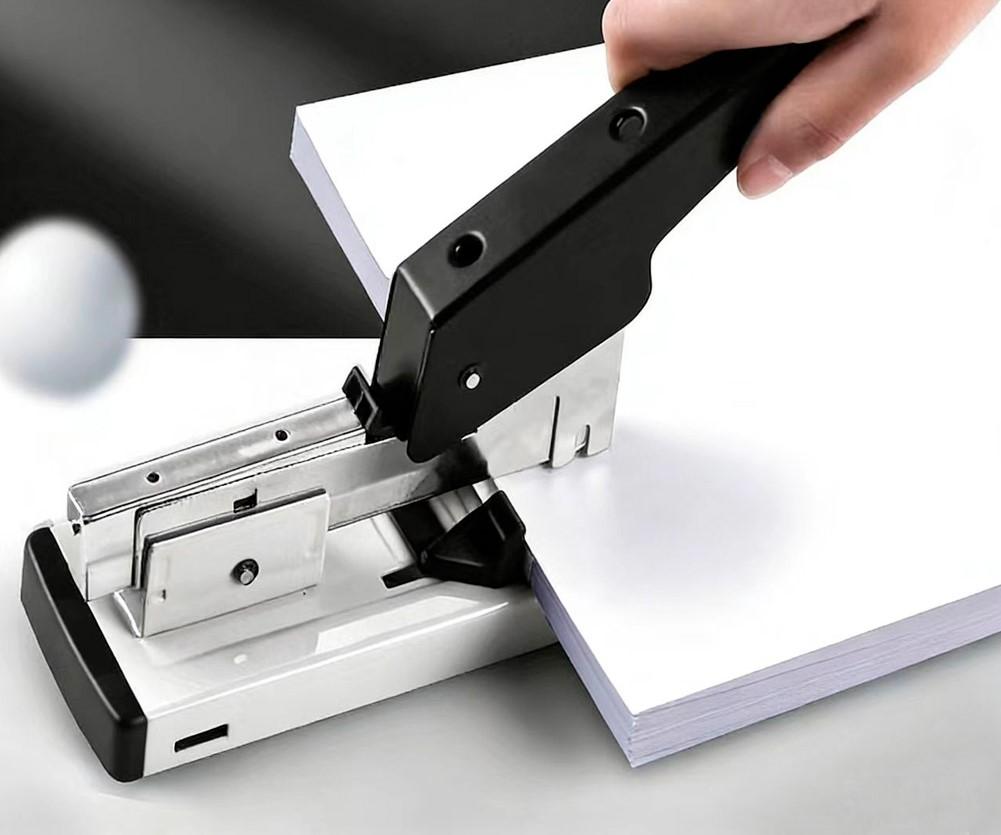 Heavy Duty Stapler Staples 100 Sheets Paper + Binding Stapler Stationery Stapler Bookstitch Binding Machine Heavy Duty Staples