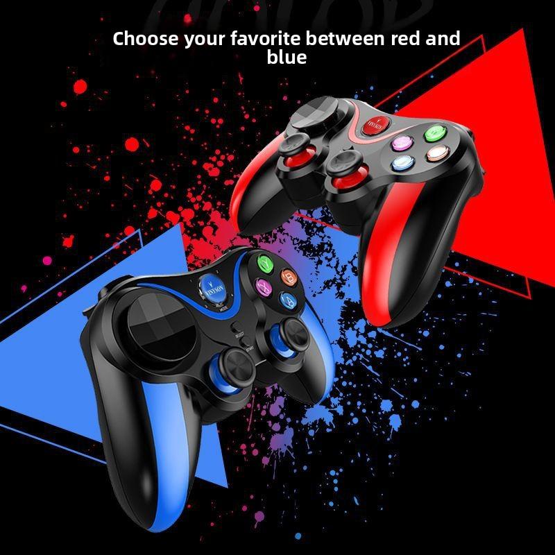 V8 Wireless Bluetooth Game Controller With Smartphone Holder Compatible with IOS/Android/PC/PS3/Smart TV Gaming Grip Gamepad joystick manette console