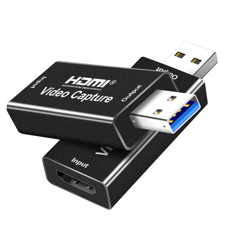 HDMI to USB Video Capture Card 1080P for Live Video Streaming Mini Hd 4K 60Hz Hdmi Usb 3.0 Video Capture Card For Online Meetings & Video Conferencing