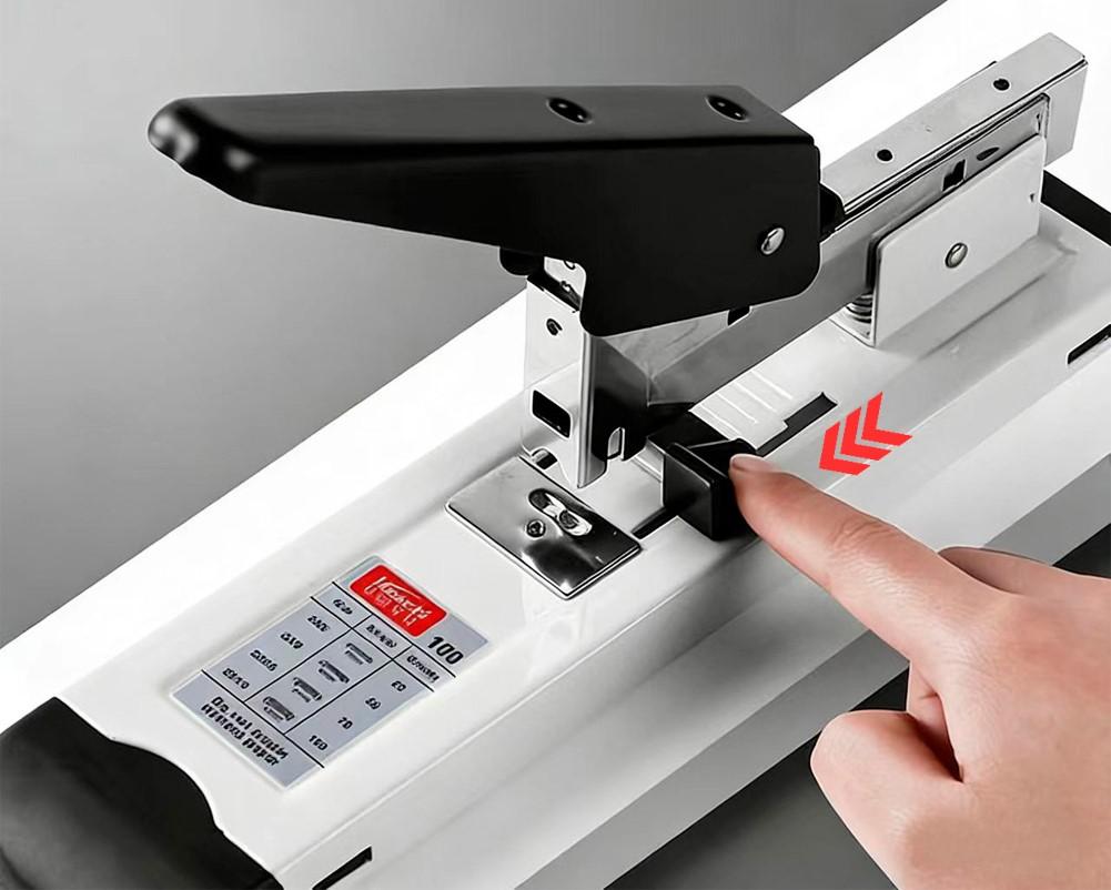Heavy Duty Stapler Staples 100 Sheets Paper + Binding Stapler Stationery Stapler Bookstitch Binding Machine Heavy Duty Staples