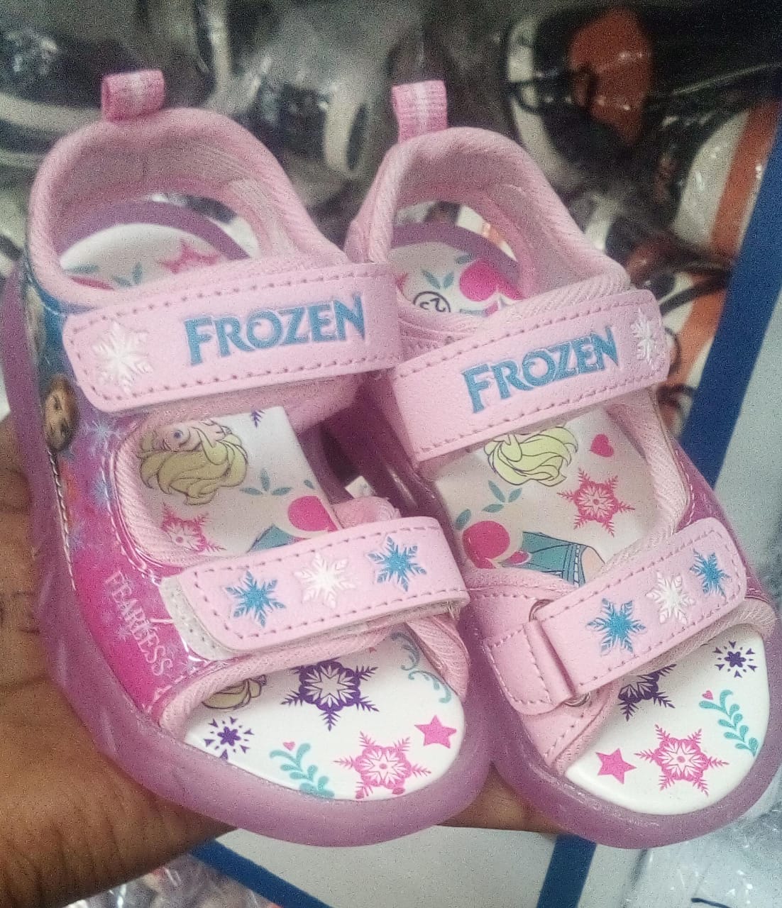 Frozen Kids Sandals – Cute Girls' Summer Sandal Shoes with Frozen Cartoon Design