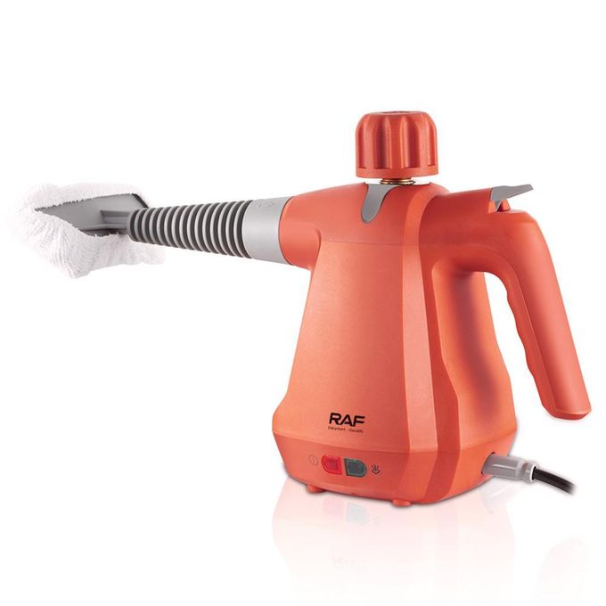 RAF Multi-Surface Handheld Steam Cleaner with 10 PCS Accessory,Portable Steamer for Cleaning, Multipurpose Steam Cleaner for Home/Car/Bathroom/Grease/Upholstery/Floor/Grout and More