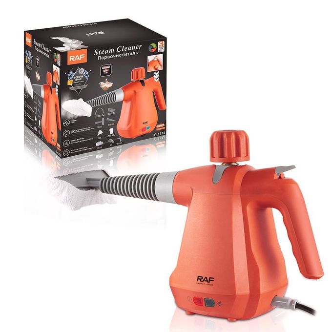 RAF Multi-Surface Handheld Steam Cleaner with 10 PCS Accessory,Portable Steamer for Cleaning, Multipurpose Steam Cleaner for Home/Car/Bathroom/Grease/Upholstery/Floor/Grout and More