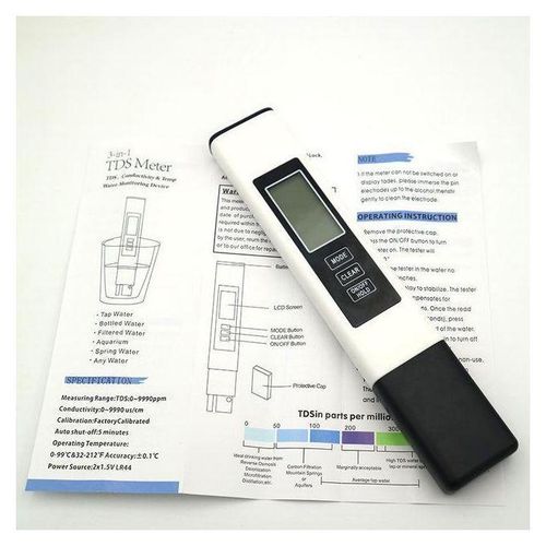 Tds Meter Digital Water Tester - Accurate and Reliable TDS EC & Temp(°C,°F) Meter - 0-9999ppm - Professional Testing for Drinking Water, RO/DI System, Aquariums etc