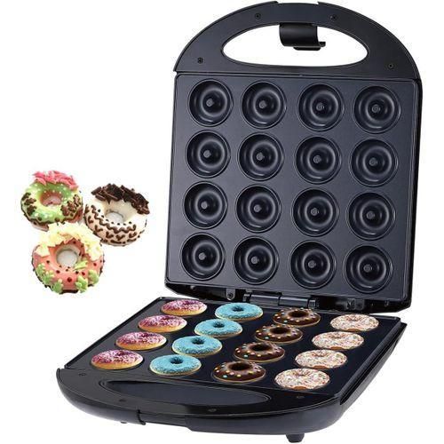Sokany 16 PCS Mini Donut/Doughnuts Maker Machine – Electric Donut Maker, Non-Stick, Fast Heating, Easy to Use for Home and Restaurants, Perfect for Breakfast, Snacks, Kids Parties,