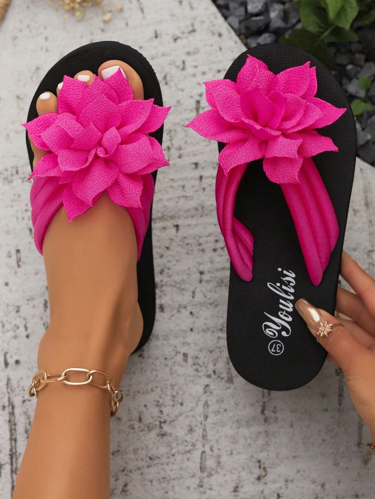 Women's thick sole soft genuine leather comfortable pretty platforms British style adjustable slipon beach chunky for ladies sandals comfortable affordable stylish trendy fluffy