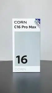 Corn C16 Pro Max 64GB Storage +5(2+3Extended ) RamUnlocked Cell Phone, Android 6.6"HD +WATERDROP SCREEN 13MP Main Camera,8mp Front camera 5000mAh Dual SIM, Face ID, GPS, OTG SMARTPHONE