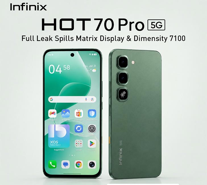 [Special Offer🔥🔥] INFINIX Hot 70 PRO 5G 256GB ROM + 8GB RAM, 6.76 inches, 120Hz Display, 50 MP Main Camera +8MP SELFIE 6000mAh Type C 45W Fast Charging ANDROID 16 SMARTPHONES+FREE GIFTS JUST FOR YOU
