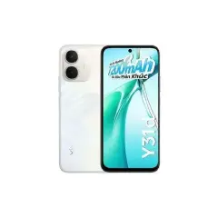 New Arrival Vivo Y31D Smartphone 6.75 Inch 128GB ROM +4GB RAM Dual Sim 7200mAh battery capacity 44W Fast Charge 50MP MAIN CAMERA +8MP SELFIE Camera 12 Months Warranty ANDROID 16