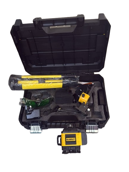 DEWALT 16-Line Laser Level – 4D 360° Green Beam Self-Leveling Construction Alignment Tool, Get precise alignment and professional construction accuracy today with this powerful DEWALT 16-line laser l,