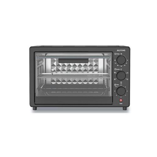 AILYONS 20L Electric Oven with Rotisserie – Compact Baking Oven, Grill, Bake & Roast Mini Countertop Oven for Home Use