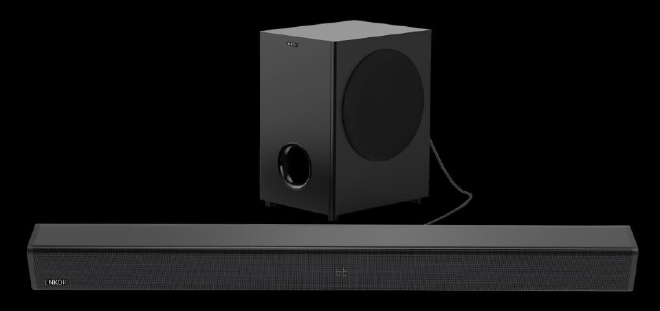Enkor Wired Soundbar EKSB41 – TV Sound System for Home Entertainment