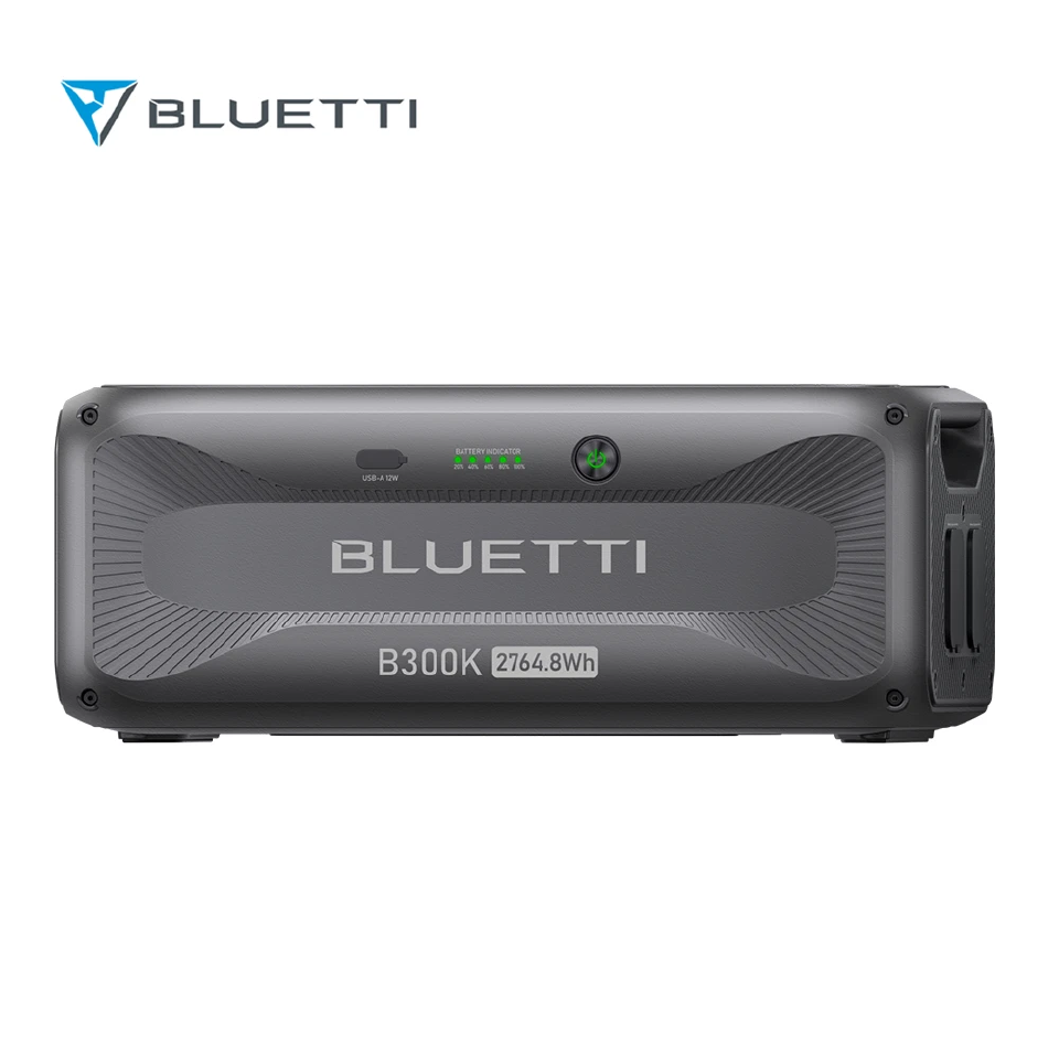 [Special Offer] BLUETTI B300K Extra Battery 2764.8Wh for Apex300 and AC300 Home Backup - LiFePO4 batteries - 4 years Warranty - Expandable Power -  ideal for both indoor and outdoor use