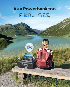 [Special Offer] BLUETTI B300K Extra Battery 2764.8Wh for Apex300 and AC300 Home Backup - LiFePO4 batteries - 4 years Warranty - Expandable Power -  ideal for both indoor and outdoor use