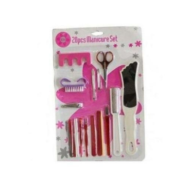 🔥🔥🔥 Limited wholesale offer only best quality and best products
20pcs Manicure Kit Set