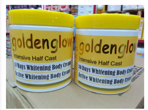 🔥🔥🔥 Limited wholesale offer only best quality and best products
Goldenglow Intensive Half Cast 10days Whitening Body Cream 500ml Carrot Oil, Alpha Arbutin,Glutathione