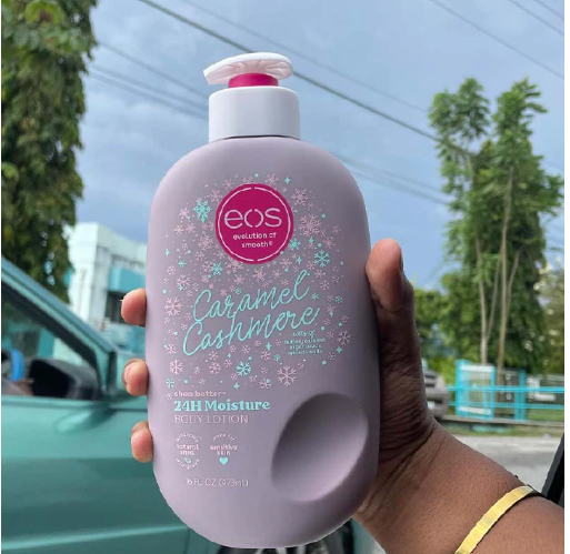 Eos Shea Better Caramel Cashmere Body Lotion 473ml 24 Hour Moisture Shea Butter Lotion With 7 Nourishing Oils Lightweight Non Greasy Hydrating Soft Smooth Skin Warm Caramel Vanilla Scent