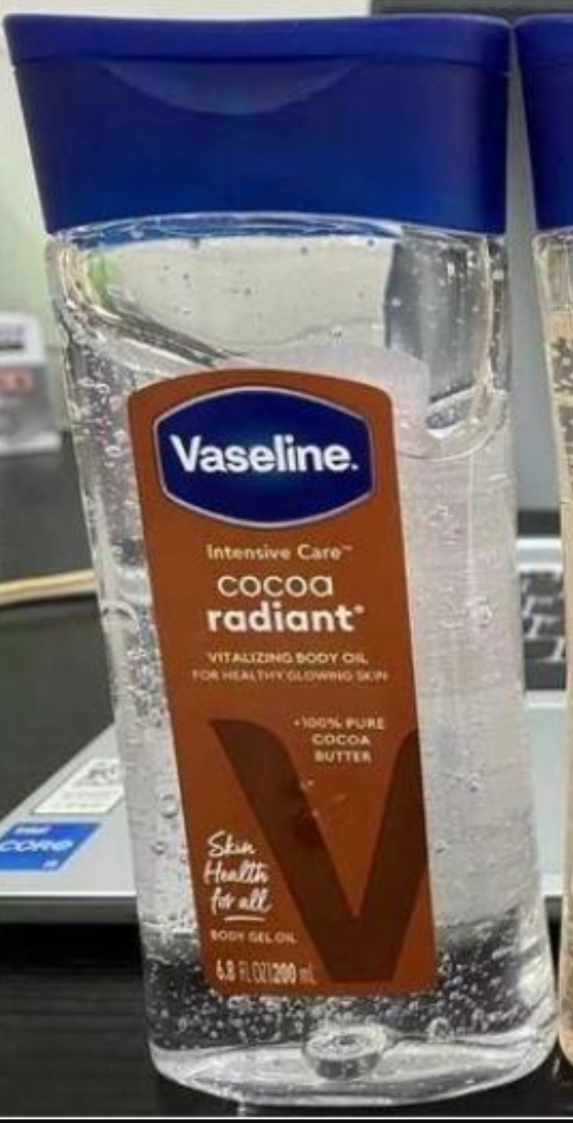 Vaseline Intensive Care Cocoa Radiant  Vitalizing Body Oil For Healthy Glowing Skin-200ml