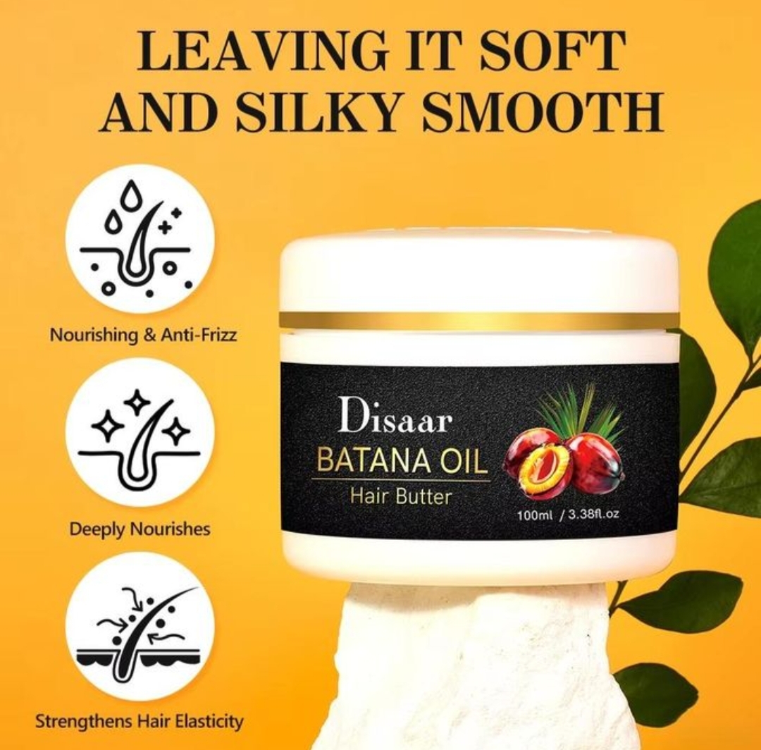 Disaar Organic Batana Oil Butter Cream  rosemary oil + shea butter for Hair Growth Mask Scalp Care Nourishing Repair Damage Hair-100ml