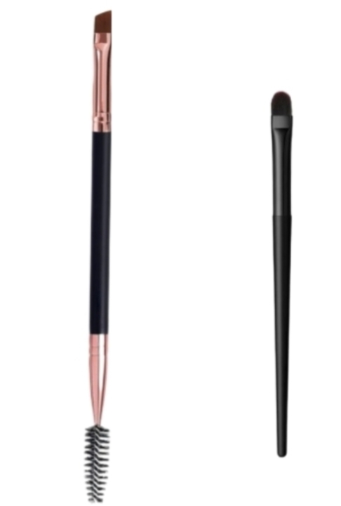 Spoolie Brush ,Angled Brow Brush ,Concealer Flat Brush  for Eye Makeup.