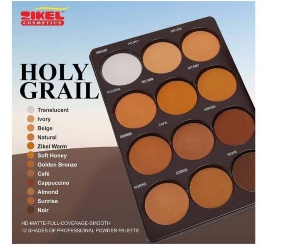 Zikel Powder Matte Contour Palette Contour , Highlighting, Foundation Set, Bronzer Powder Palette -12pcs
