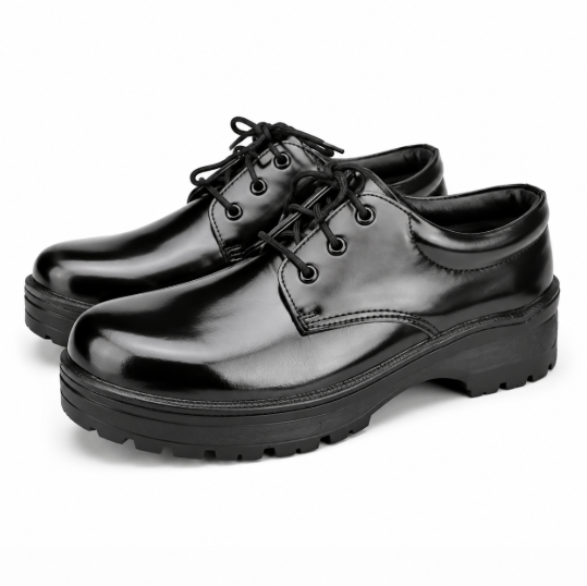 Boys and girls pure Leather Shoes Solid Black Kid Shoes Spring Autumn Baby Casual School Shoes Children Shoes