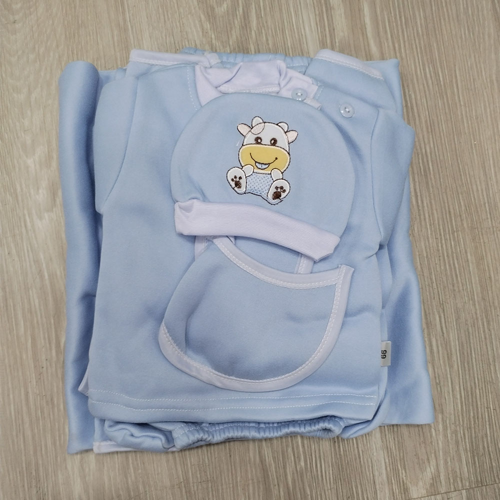 Plain colours  11 Pieces New Born Baby Receiving Set Newborn Baby Clothes Toddler with a open leg Romper Pants+Hat+Bibs Fall Winter Infant Baby Outfits soft durable and cozy set for girls and boys