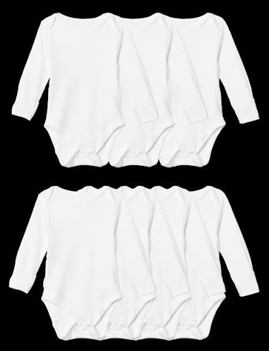 High Quality 5 Pcs/pack Newborn Cotton Long-sleeve Onesis/Bodysuits/Sleepsuits