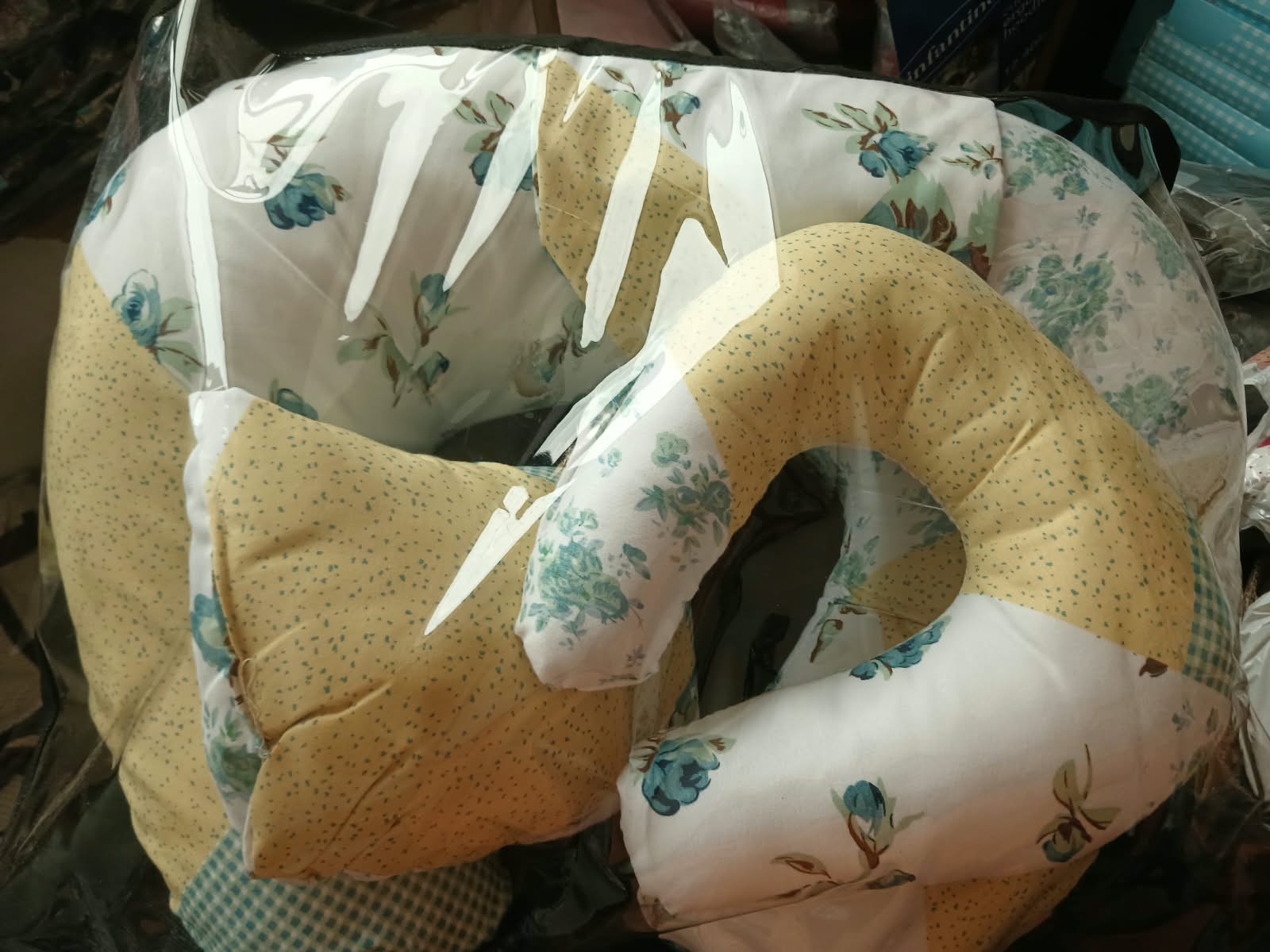3-in-1 Multifunctional Baby Nursing & Breastfeeding Pillow Set – Ergonomic Cushion with Head Support & Arm Pillow.