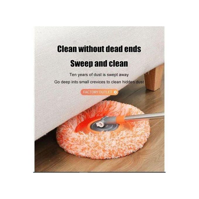 Hot Sale Sunflower Cleaning Mop 360° Rotatable With Height Adjustable Handle And Washable Mops Pad - Extendable Soft Super Water Absorption Wall Cleaning Mop