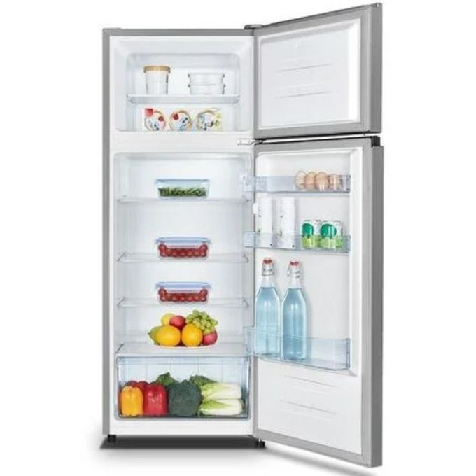 Ramtons RF/257 213L Double Door Fridge, Direct Cool Cooling System, Titan+FREE GIFTS