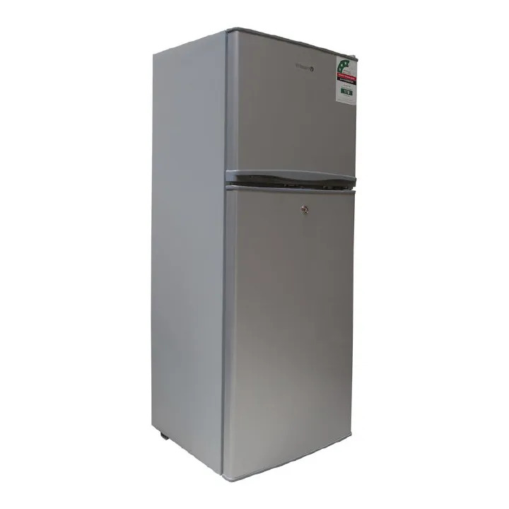 Volsmart VL-BCD138 138L Silver Refrigerator ,Double Door Fridge with Fast Cooling & Low Power Consumption+1YR WRTY