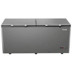 Haier 417L Chest Freezer Direct Cool 150 Hours Frost Stay HCF-478VS(KE) - Gray (2YRs WRTY)