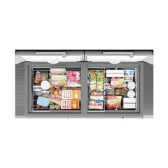 Haier 417L Chest Freezer Direct Cool 150 Hours Frost Stay HCF-478VS(KE) - Gray (2YRs WRTY)