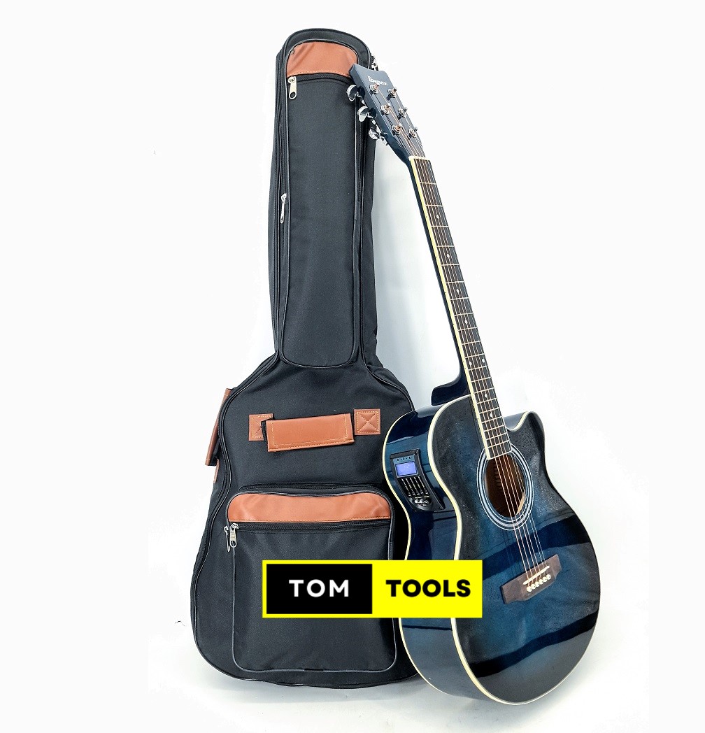 Generic 40 Inch Ibanez ELECTRO Semi Acoustic Guitar with Padded Gig Bag
