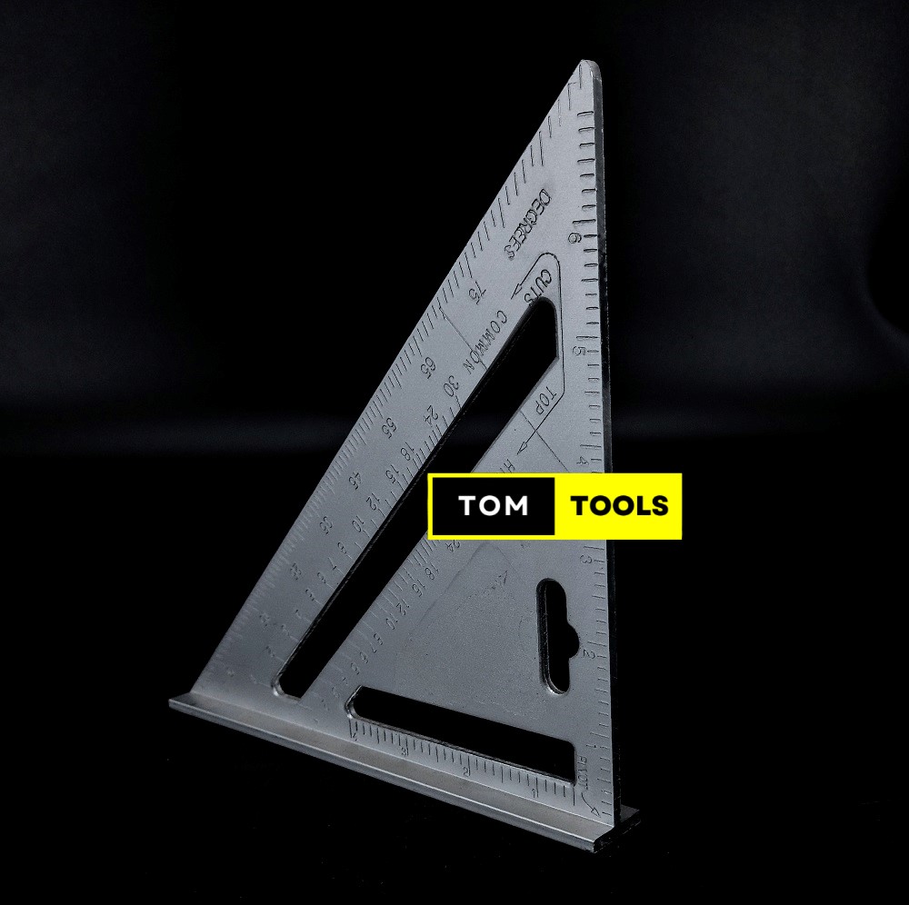 190mm 7.5 inch Aluminum Rafter Square Carpenters Square