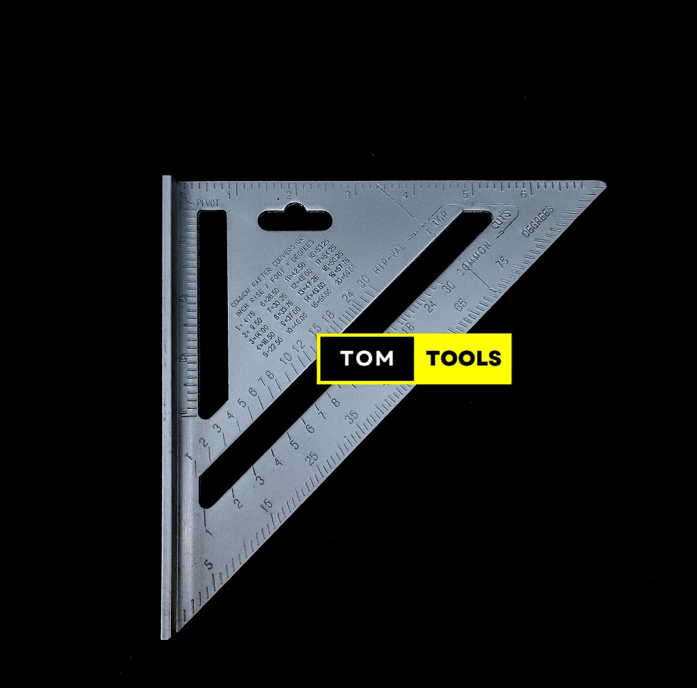 190mm 7.5 inch Aluminum Rafter Square Carpenters Square